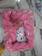 Load image into Gallery viewer, Baby Bed (Baby Lounger / Portable Infant Co Sleeper Bassinet With Spiral Bumper / Baby Nest)
