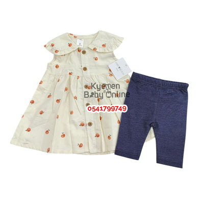Baby Girl Dress with Leggings (Fairy Realm) Pretty - Kyemen Baby Online