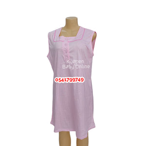 Breastfeeding Night Gown / Nighty With Coat (Lovely Bowtie) - Kyemen Baby Online