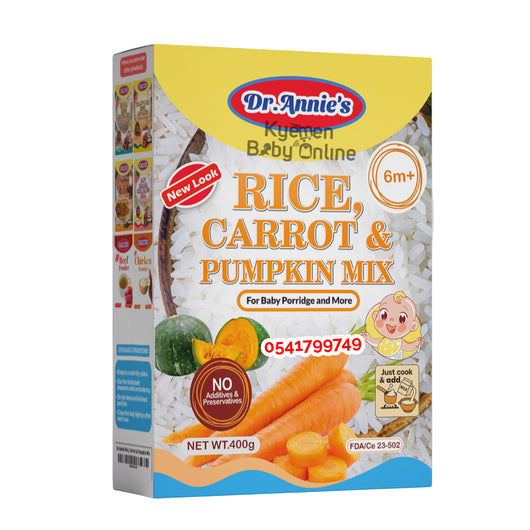 Rice Carrot And Pumpkin Mix (Dr Annie's) 6m+ 500g