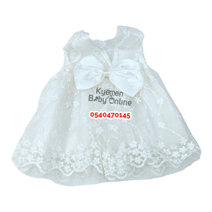 Baby Girl Christening Dress (0-5 Months) Litilo