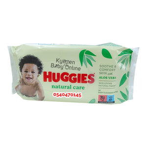 Baby Wipes (Huggies Natural Care With Aloe Vera)