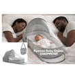 Load image into Gallery viewer, Baby Co Sleeper / Portable Baby Sleeper / Travel Bag Bed (BA-BD-1) All Grey
