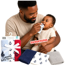 Load image into Gallery viewer, Baby Face Towels / Mouth Towel / Washcloth (6pcs) Luvable Friends  (Boat) - Kyemen Baby Online
