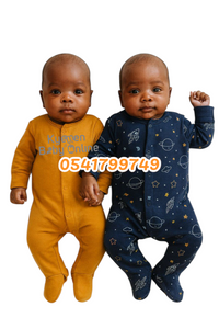 Baby Sleepsuit George Baby (2 Pcs) Planet - Kyemen Baby Online