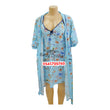 Load image into Gallery viewer, Breastfeeding Night Gown / Nighty With Coat (Flower Suinier) - Kyemen Baby Online
