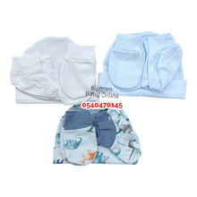 Load image into Gallery viewer, Baby Hat, Socks And Mittens (3pcs) - Kyemen Baby Online
