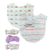 Load image into Gallery viewer, Baby Bibs with Headbands (Little Alpaca)
