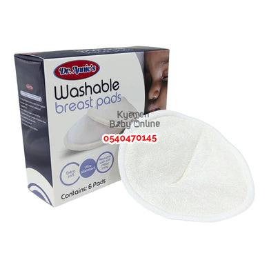 Washable Breast Pad (Dr. Annie's) 6pcs - Kyemen Baby Online