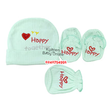 Load image into Gallery viewer, Baby Hat Socks And Mittens Set (First Wear) - Kyemen Baby Online
