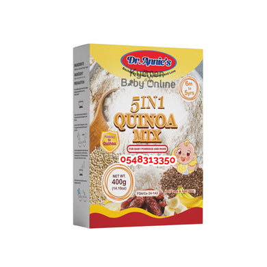 5 In 1 Quinoa Mix (Dr Annie's) 6m+ 400g - Kyemen Baby Online
