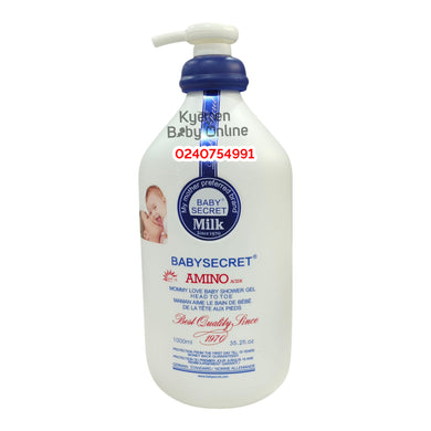 Baby Secret Shower Gel Head To Toe (1000ml) - Kyemen Baby Online