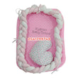 Load image into Gallery viewer, Baby Bed (Baby Lounger / Portable Infant Co Sleeper Bassinet With Spiral Bumper / Baby Nest)
