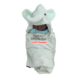 Hooded Towel (Hudson Baby) - Kyemen Baby Online