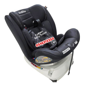 Car Seat (Kidilo 360° Rotation Type 1) Black