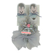 Load image into Gallery viewer, Baby Girl Headband With Socks (Too Cute) 0-12 Months
