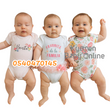 Load image into Gallery viewer, Baby Bodysuit (3pcs) Family Tutu 0-3Months - Kyemen Baby Online
