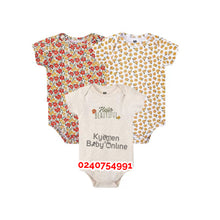 Load image into Gallery viewer, Baby Girl Bodysuit 3pcs (Beautiful)
