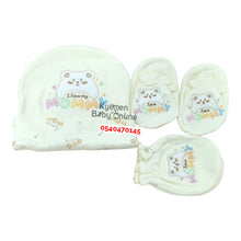 Load image into Gallery viewer, Baby Hat Socks And Mittens Set (First Wear) - Kyemen Baby Online
