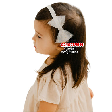 Baby Girl Headband with Clips - Kyemen Baby Online