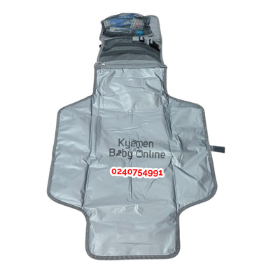 Portable Changing Mat / Mini Diaper Bag With Wipe Pouch - Kyemen Baby Online