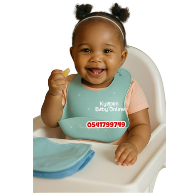 Baby Silicone Bib (Dr Annie's) - Kyemen Baby Online