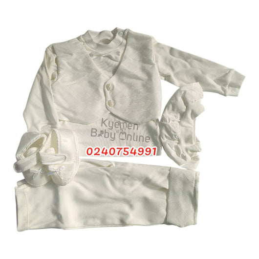 Baby Boy Christening Dress (0-5m) Tiasis - Kyemen Baby Online