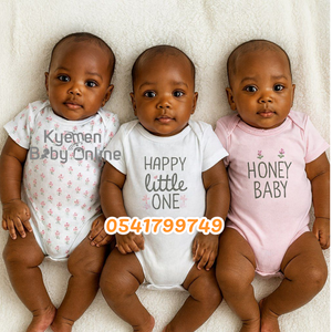 Baby Bodysuit (3pcs) Honey - Kyemen Baby Online