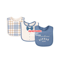 Load image into Gallery viewer, Baby Bib (Little) Dude 3Pcs - Kyemen Baby Online

