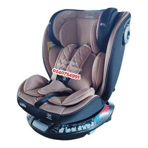 Baby Car Seat (Kidilo 360° Rotation G406) Khaki
