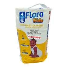 Load image into Gallery viewer, Baby Diapers (Flora Kids) Small - Kyemen Baby Online
