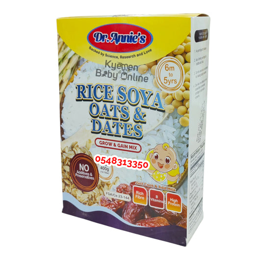 Rice Soya Oats And Dates (Dr Annie's) 6m+ 400g