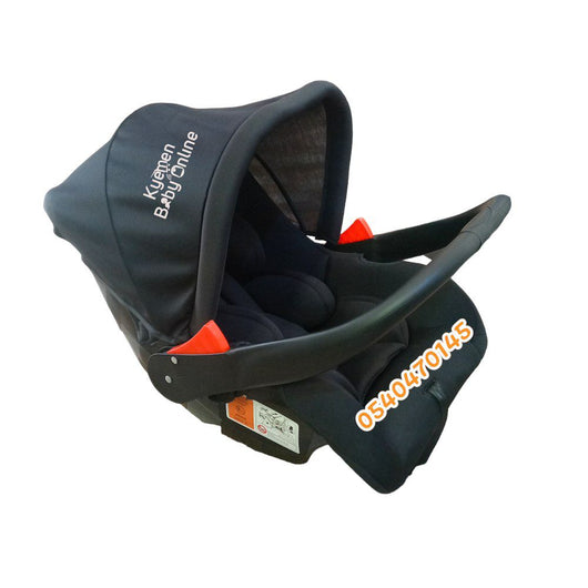 Car Seat Carrier (011-5988882 )All Black - Kyemen Baby Online