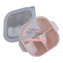 Load image into Gallery viewer, Baby Silicone Suction Plate With Lid (Dr Annie's) - Kyemen Baby Online
