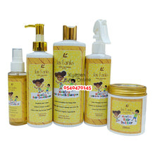 Load image into Gallery viewer, Mmofra Hair Set B (Jay Fanks) Shampoo (500ml) Detangler (250ml) Oil (100ml) Hair Butter (250ml) Conditioner (250ml)
