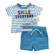 Load image into Gallery viewer, Baby Boy Top and Down (Smile Everyday)
