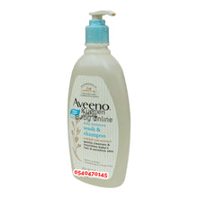 Load image into Gallery viewer, Aveeno Baby Daily Moisture Wash And Shampoo - Kyemen Baby Online
