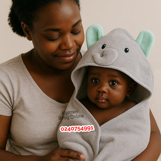 Hooded Towel (Hudson Baby) - Kyemen Baby Online