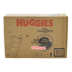 Baby Diaper (Huggies Little Snugglers Brown Box)