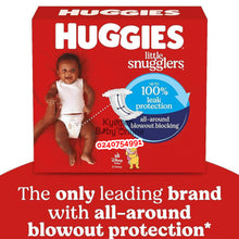 Load image into Gallery viewer, Baby Diaper (Huggies Little Snugglers Brown Box) - Kyemen Baby Online
