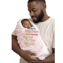 Load image into Gallery viewer, Baby Blanket (Bebe Favour) Sherpa (75x 100cm) - Kyemen Baby Online

