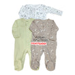 Load image into Gallery viewer, Baby Sleep Suit / Sleep Wear / Overall (Mamas And Papas 3pcs) 0-3m - Kyemen Baby Online
