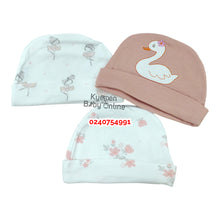 Load image into Gallery viewer, Baby Hat (Kids Center) 3pcs - Kyemen Baby Online

