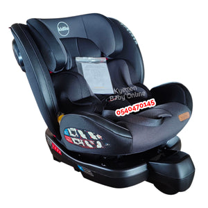 Baby Car Seat (Kidilo 360° Rotation G407) Black
