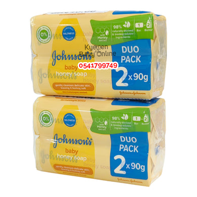 Johnson's Baby Soap Honey (90g) 2pcs - Kyemen Baby Online