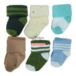 Load image into Gallery viewer, Baby Socks Newborn (6 Pairs) Multicoloured
