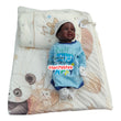 Load image into Gallery viewer, Baby Blanket With Drawings (Cocomagic)
