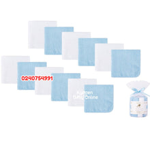 Load image into Gallery viewer, Baby Mouth Towel / Washcloth / Baby Towels (Bebe Favour) 12pcs - Kyemen Baby Online
