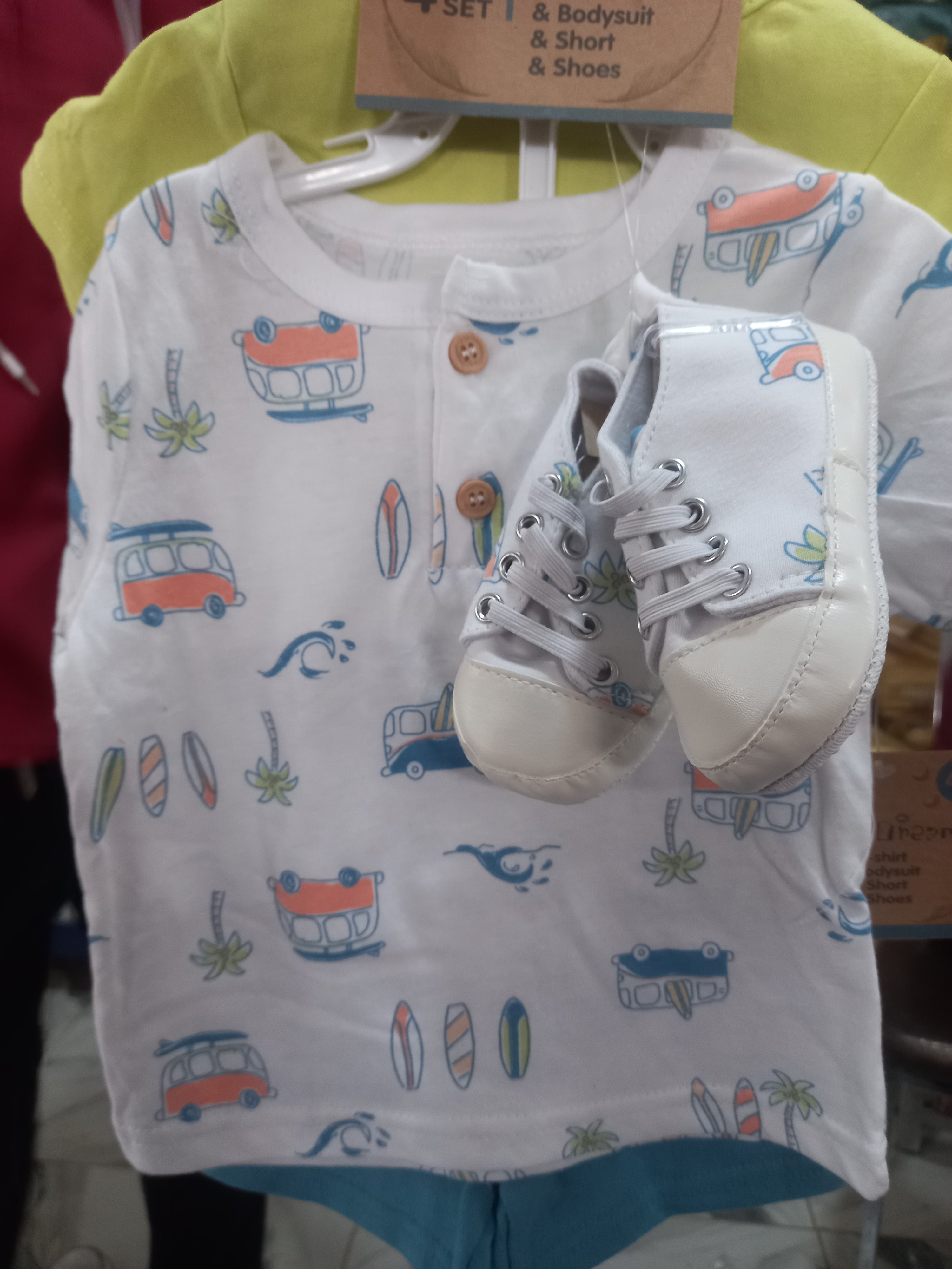 Baby Boy BodySuit With Top Shorts And Shoe (Nice Dream) > Kyemen Baby ...