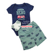 Load image into Gallery viewer, Baby Boy Top with Pants and Socks (Tedmimak) Division
